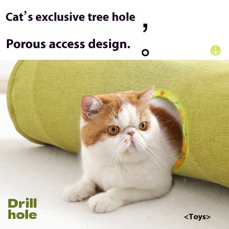 Jouet de secours auto-Hi dans le tunnel pour chat animal