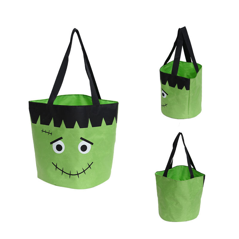 Panier de décorations d'Halloween lumineux multi-grains