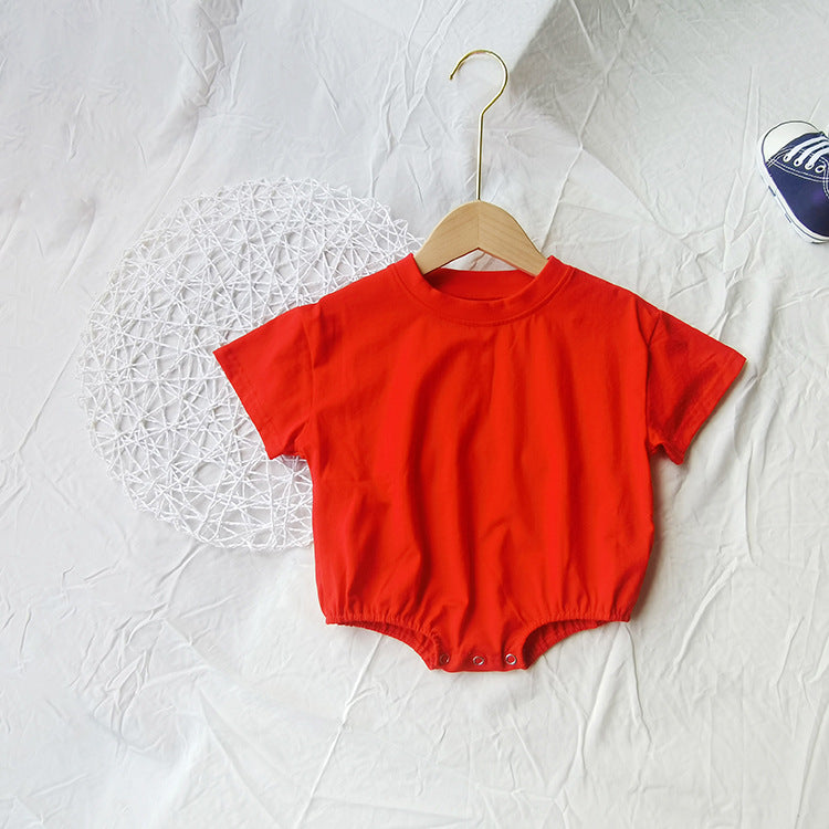 Rompers de triangle à manches courtes d'été