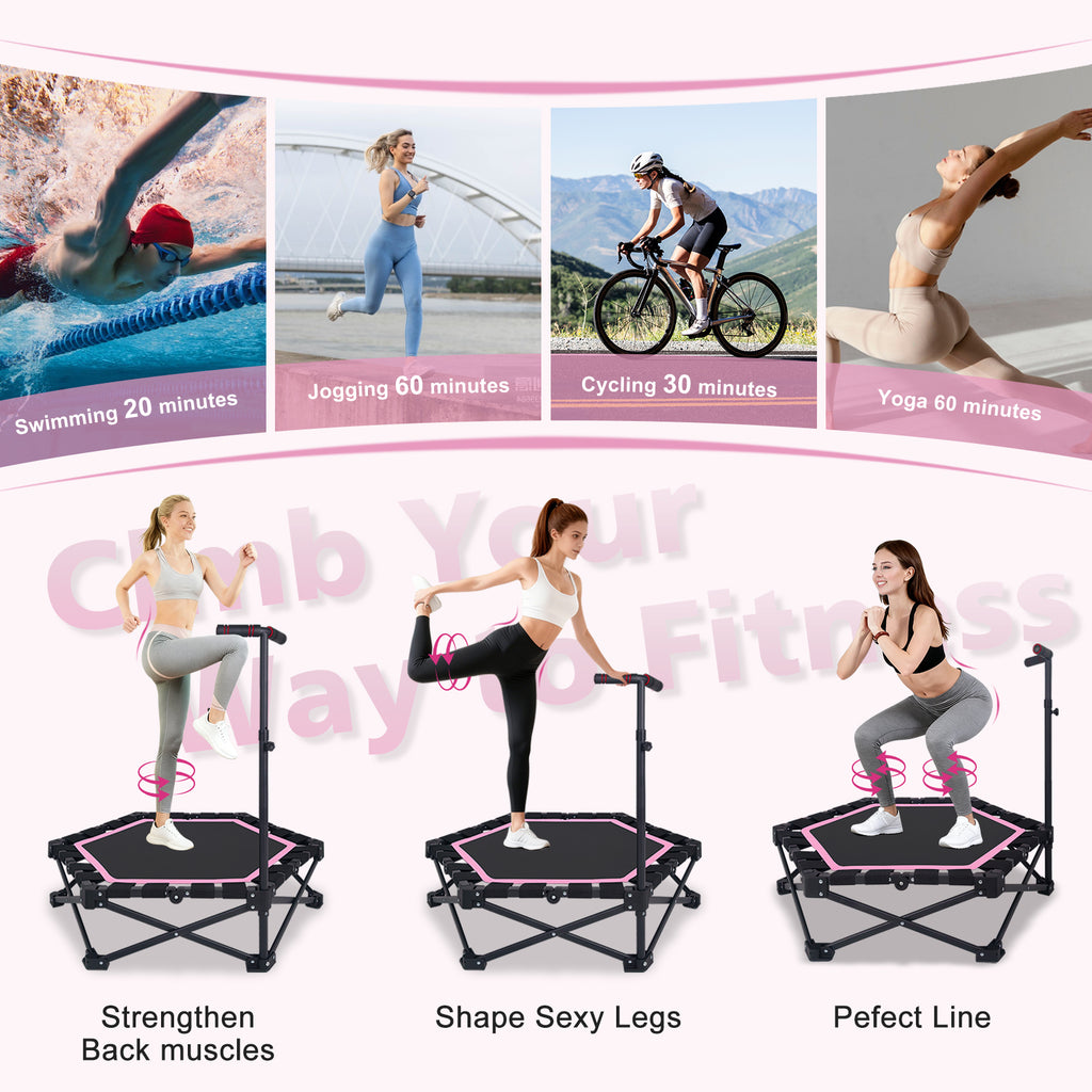 Trampoline mini pliable 42"