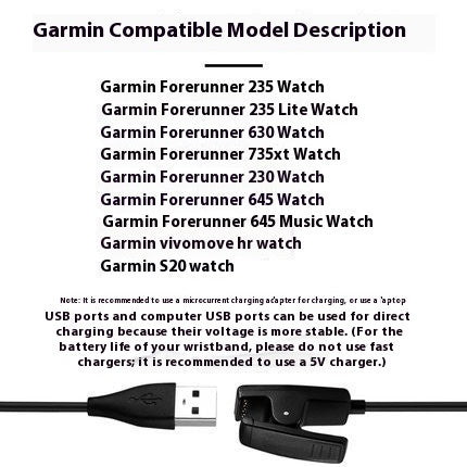 Chargeur de câble de données de montre charge Clip