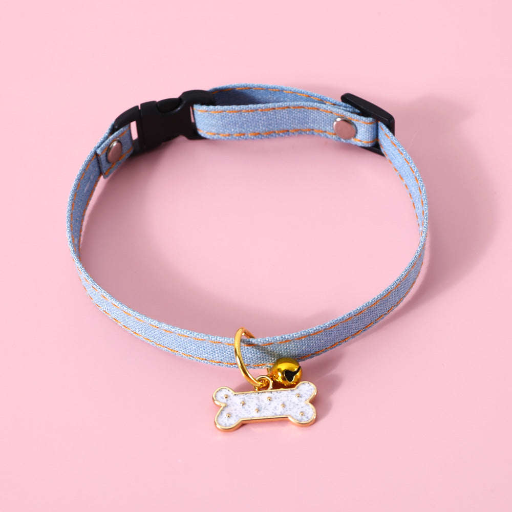 Collier de sécurité pour chien de chat, couleur confluent avocat