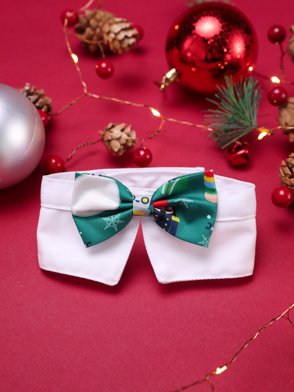 Série de Noël Dog Bib Accessoires Pet Supplies