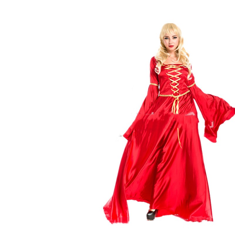 Halloween COS Ball Robe Reine Robe du soir