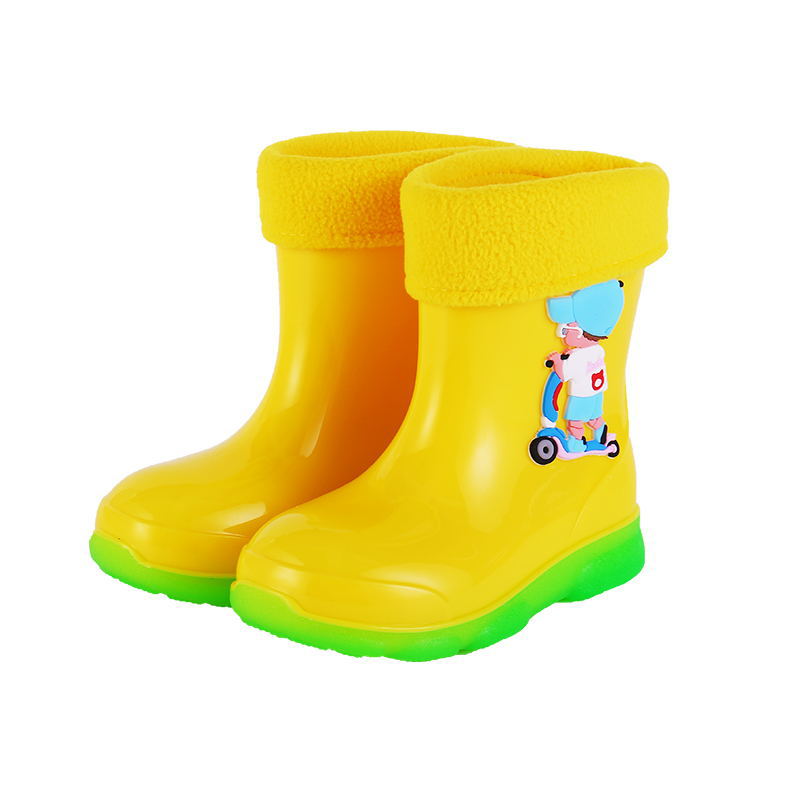 Bottes de pluie détachables antidérapantes