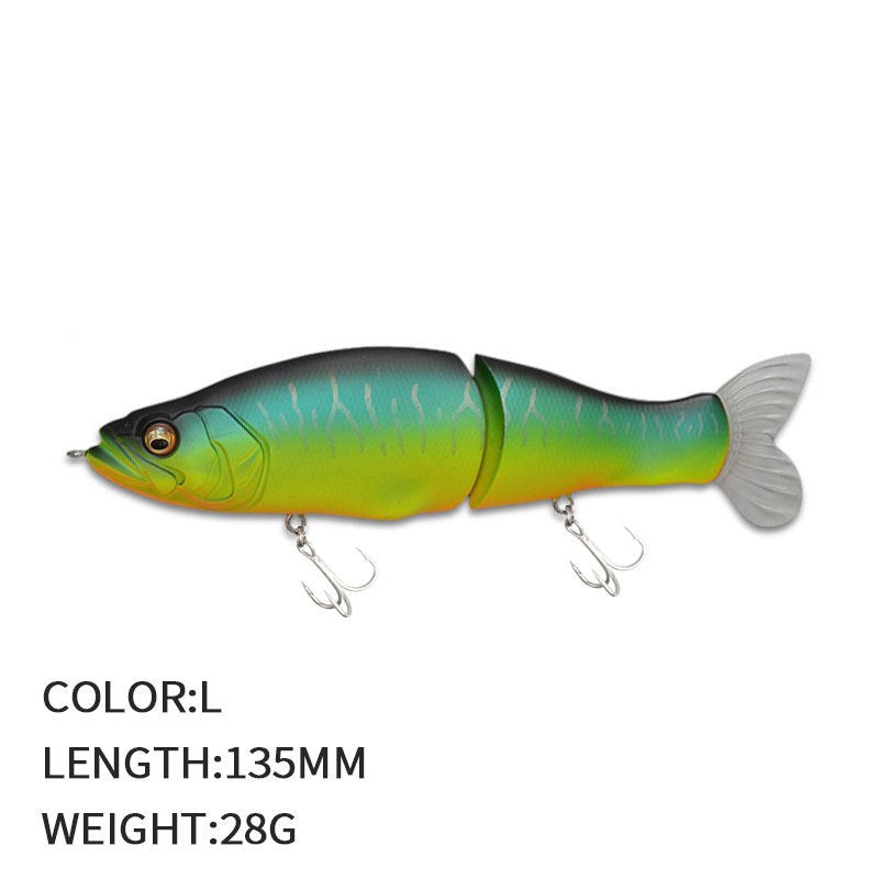 Poissons multi-sections à crayon lourd de lure artificielle