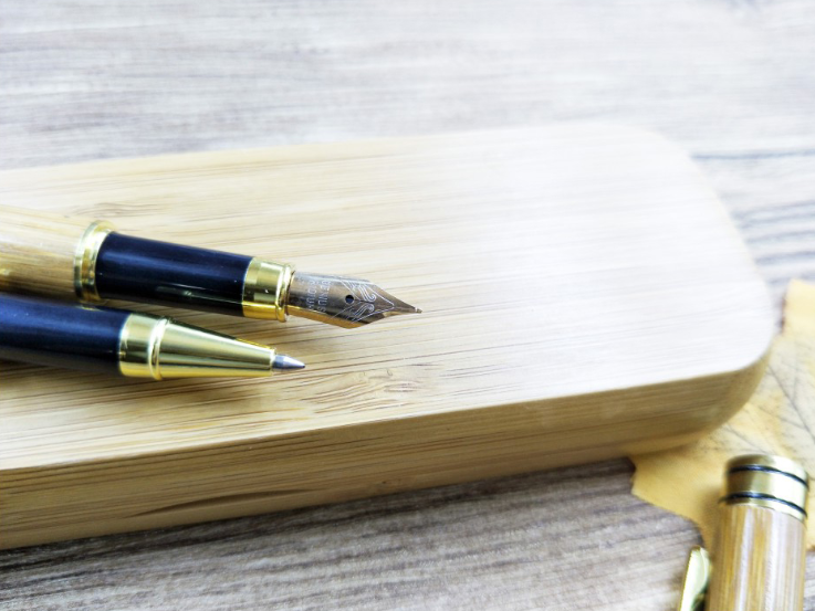 Stylo Bamboo Stylo Bamboo Stylo à bille Stylo à lettre Cadeau client Stylo dur Stylo Bamboo neutre
