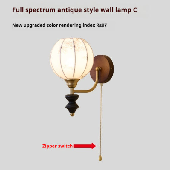 Lampe murale mi-ancienne côté de lit Zipper de haute qualité
