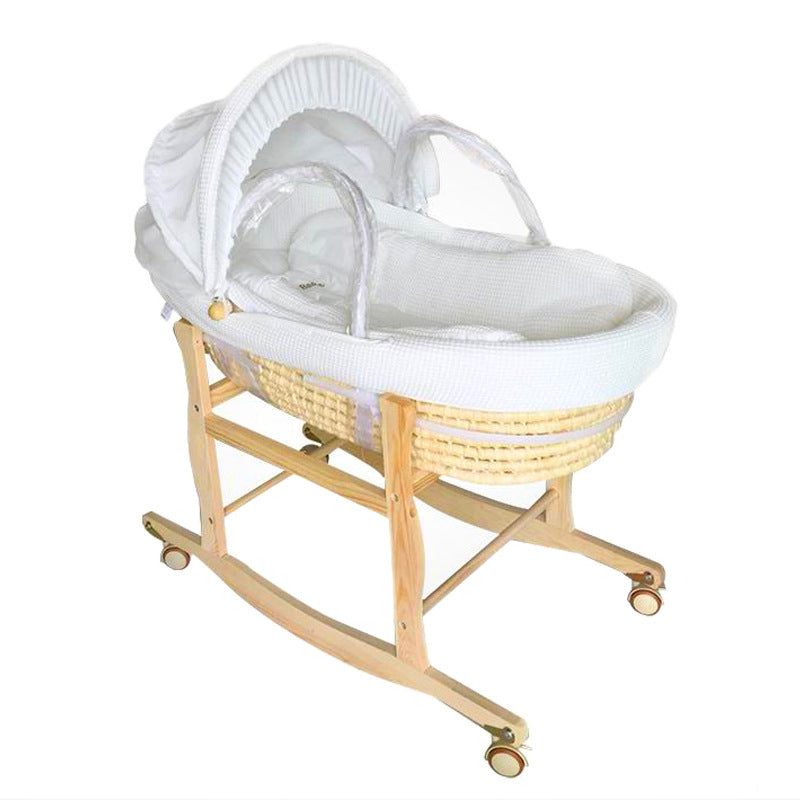 Portable Baby Bassinet Woven de Maïs