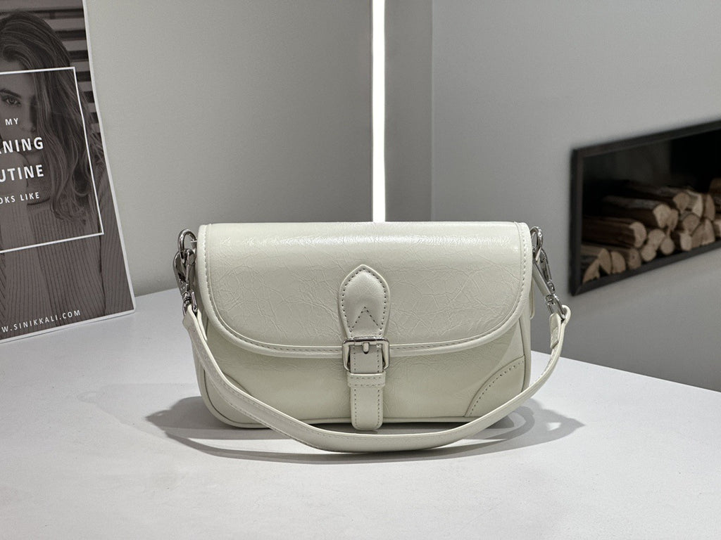 Badi Top-layer Cowhide sac de selle pour les femmes véritable sac en cuir