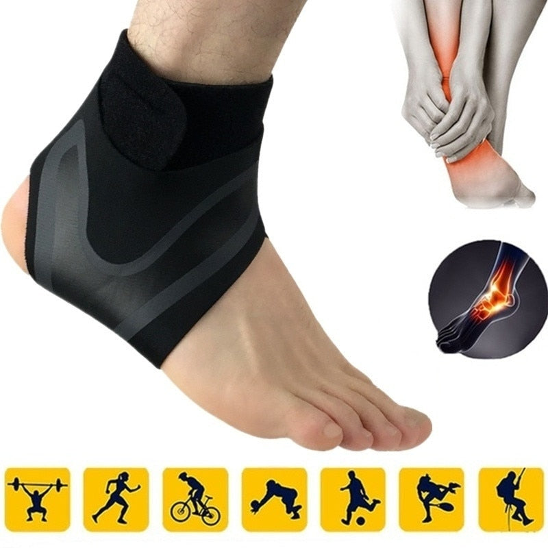 Soutien à la cheville Brace Sécurité Course Basketball Sports Manches