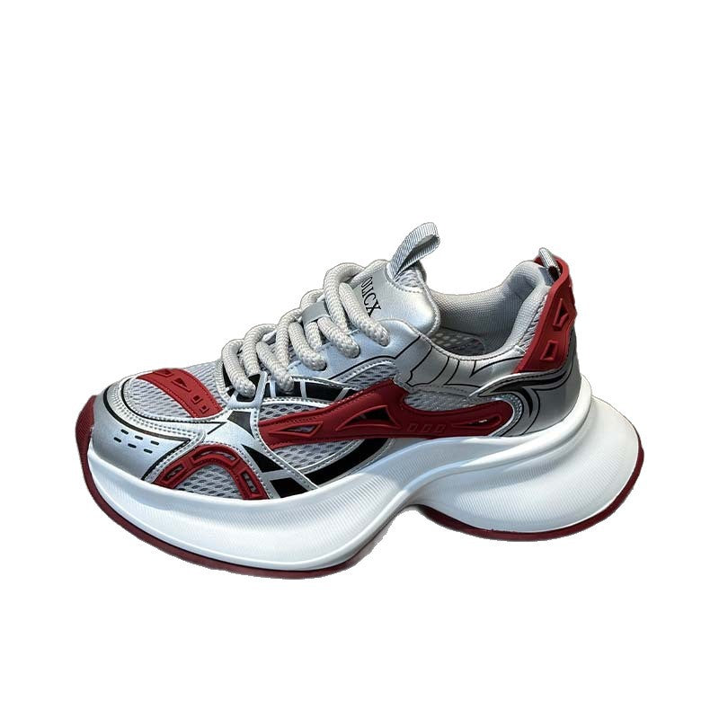 Mesh Respirant épais-solé Sporty-casual chaussurestyly et polyvalent