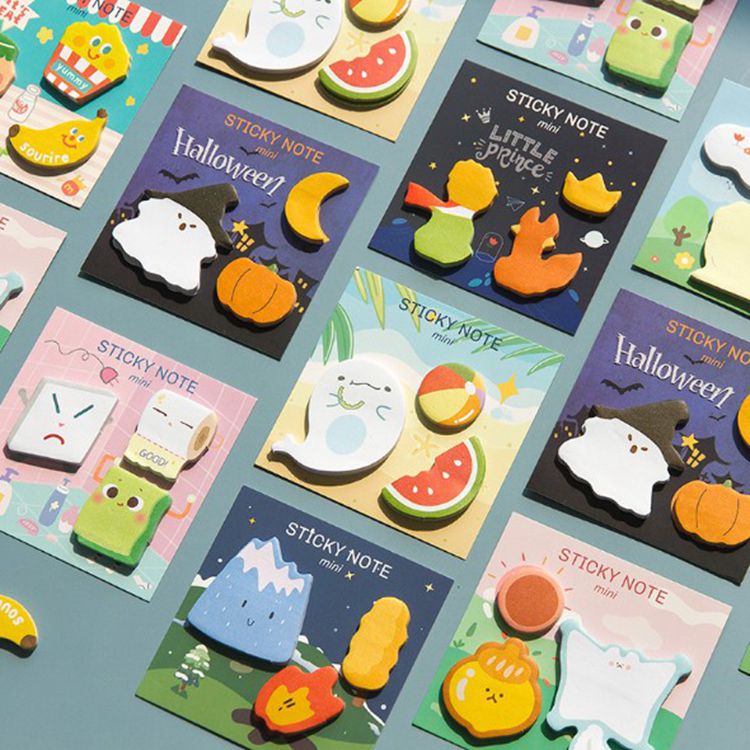 Motif de citrouille Halloween Spooky Notes post-it