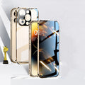 Boitier de téléphone Double face verre anti-dérapant All-inclusive Lens Magnetic Suction