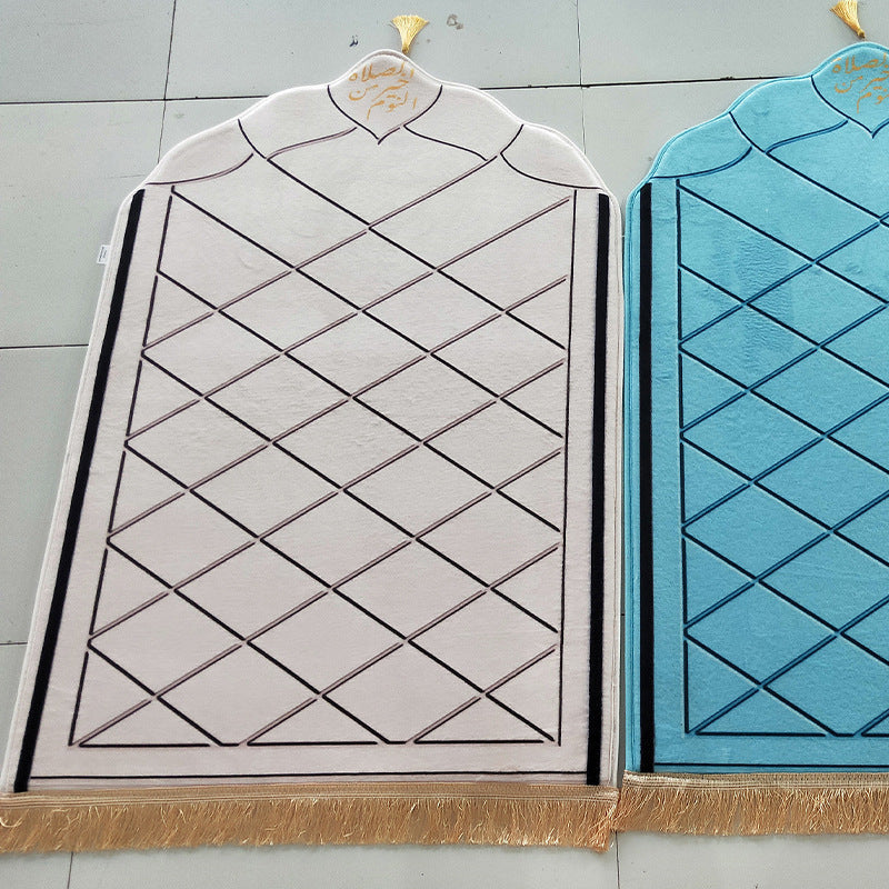 Tapis simple lavable en feuillet d'éponge imprimé