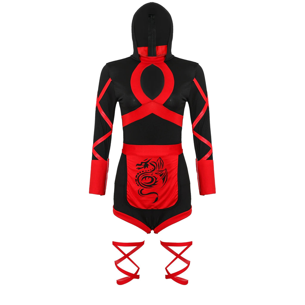 Halloween Femme Samurai COS Uniforme