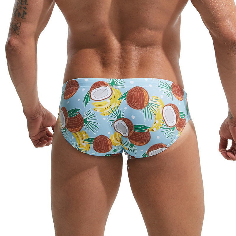 Trunks de natation rembourrés avant tendance et sexy pour hommes