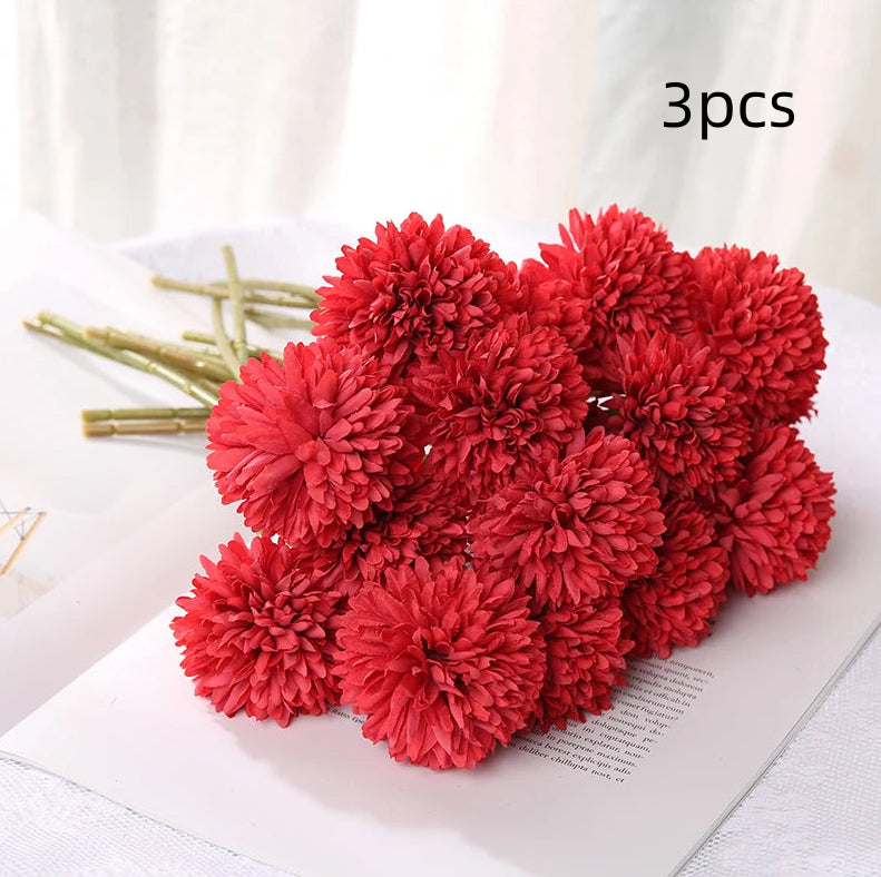 Flower Dandelion Chrysanthemum DIY Handmade Edition Maison Décoration Photographie Props Excl
