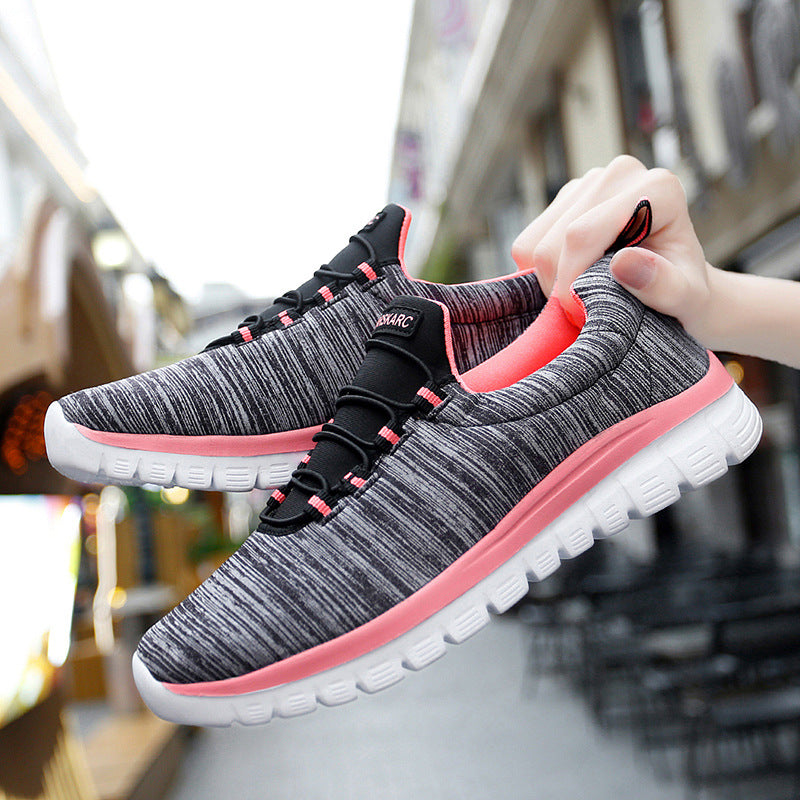 Femmes Légère Mode Sportive Simple Net Chaussures Casual