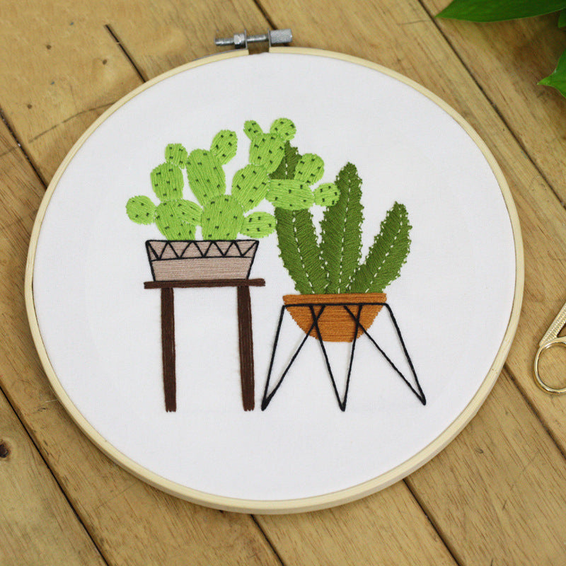 Broderie artisanale Diy Matériau Sac Formation débutante
