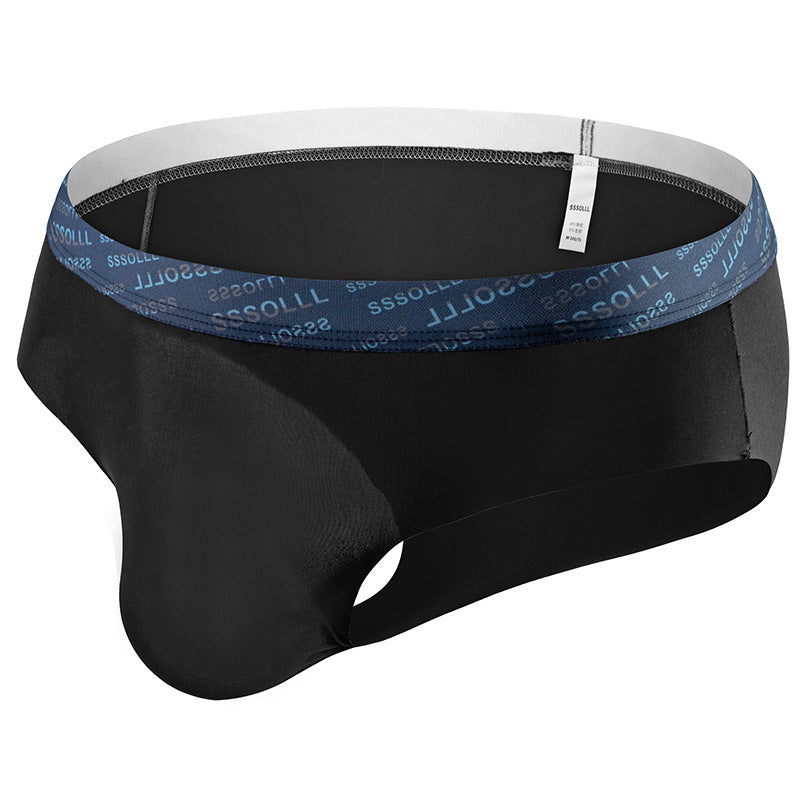 Slip en soie de glace confortable et respirant homme