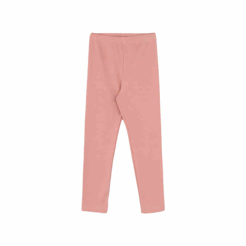 Filles Couleur Solide Leggings haute-élasticité avec grandes oreilles