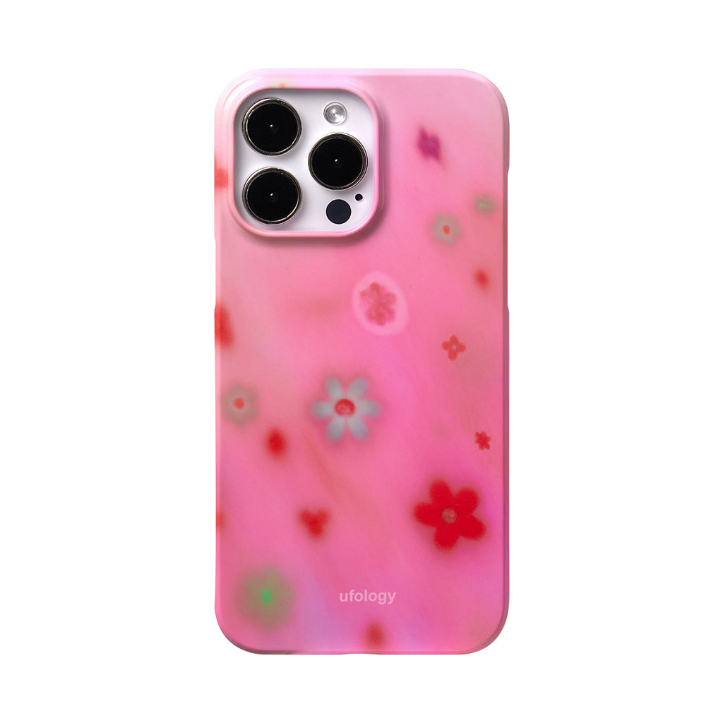 Étui de téléphone à sable à papillon