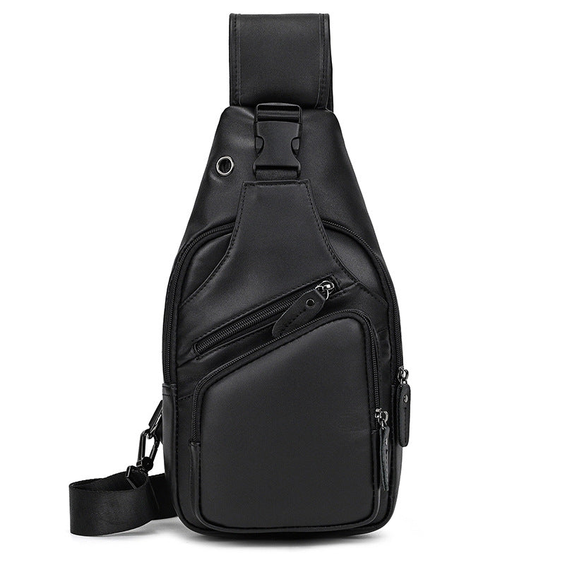 Sac transdermique vintage en cuir de vache
