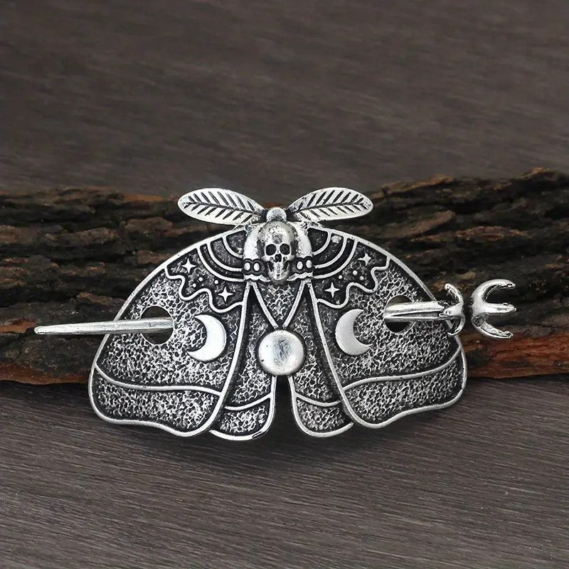 Femmes Barrettes Viking Alliage animal Crescent Nuage
