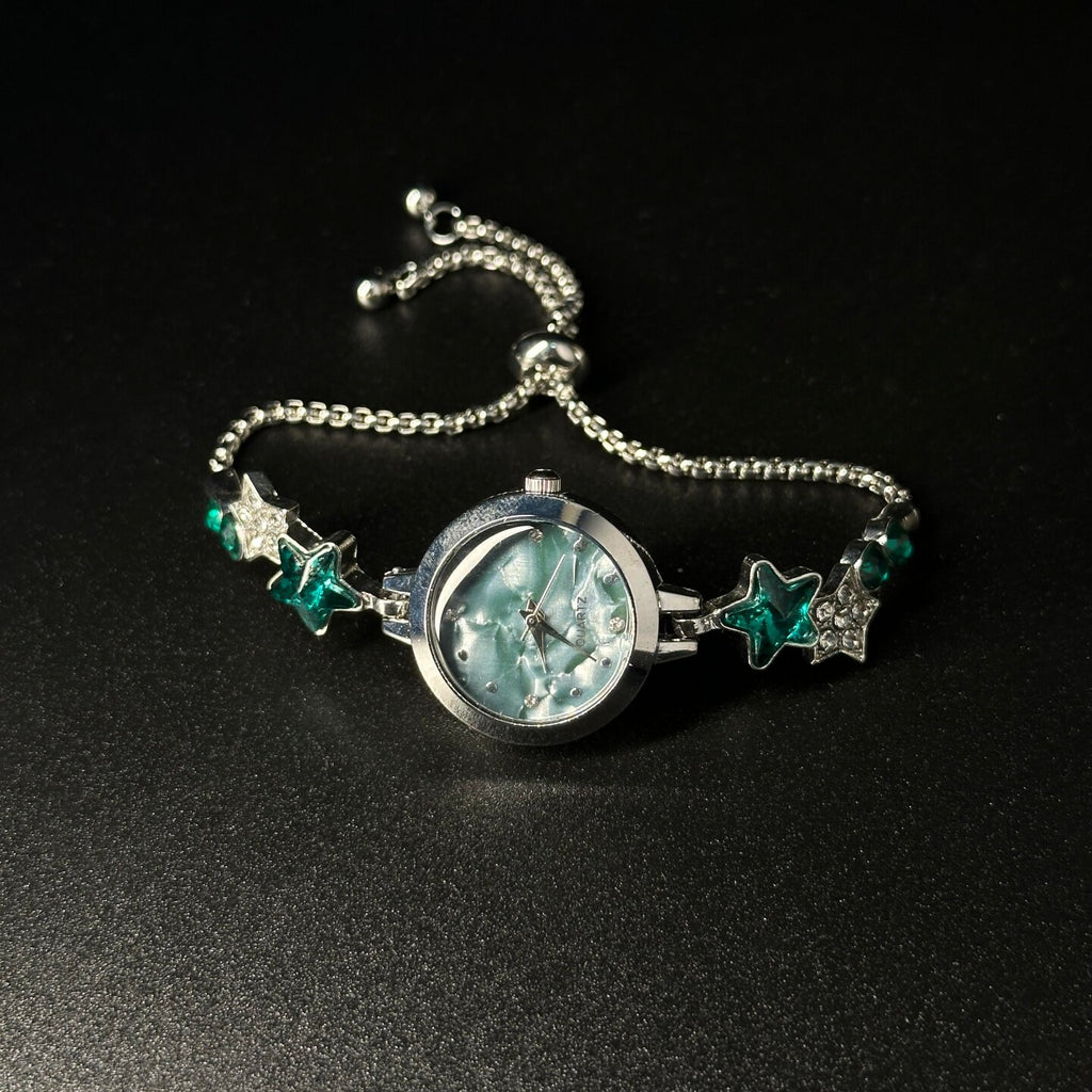 Montres étoiles au diamant vert