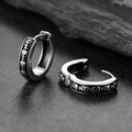 Style foncé Hip-hop Trendy Unisex Personalized Ear Studs Bijoux