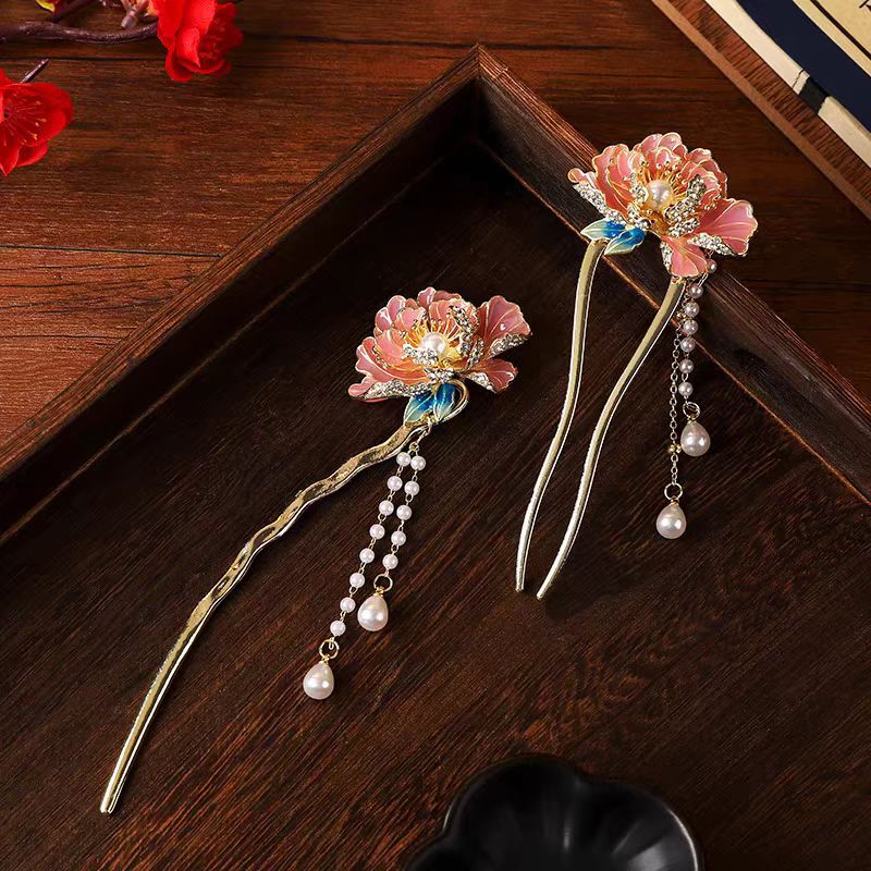 Style chinois High Sense Hairpin Style ancien des femmes