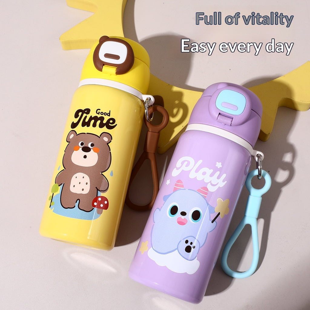 Stylish and Portable Straw Cup for Kids
