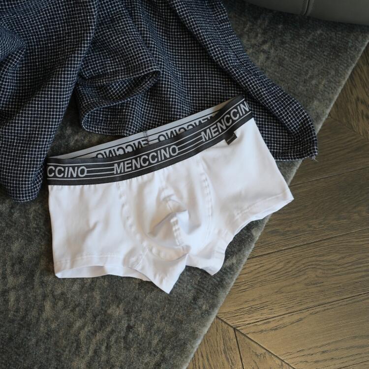 Sous-vêtements pour hommes Coton Solid Color Low Waist