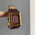 Meilleurs ventes Ankla Red Year Watch pour les femmes Vintage Style