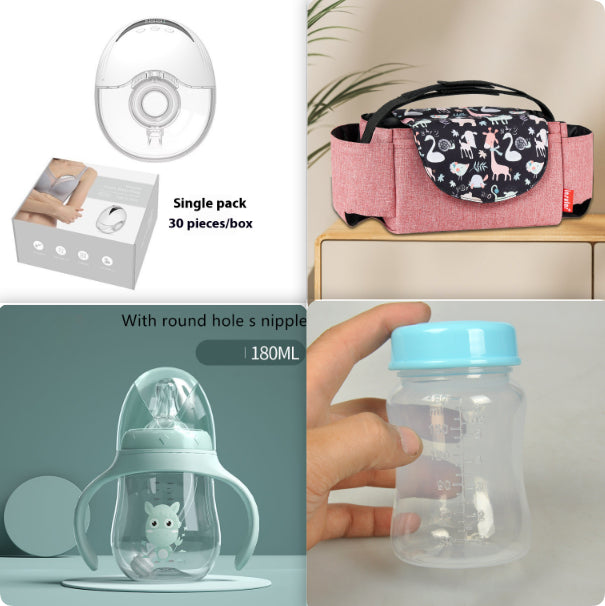 Portable mains sans poitrine électrique Portable Bilatéral Automatique Intégré Lait Claw Piec