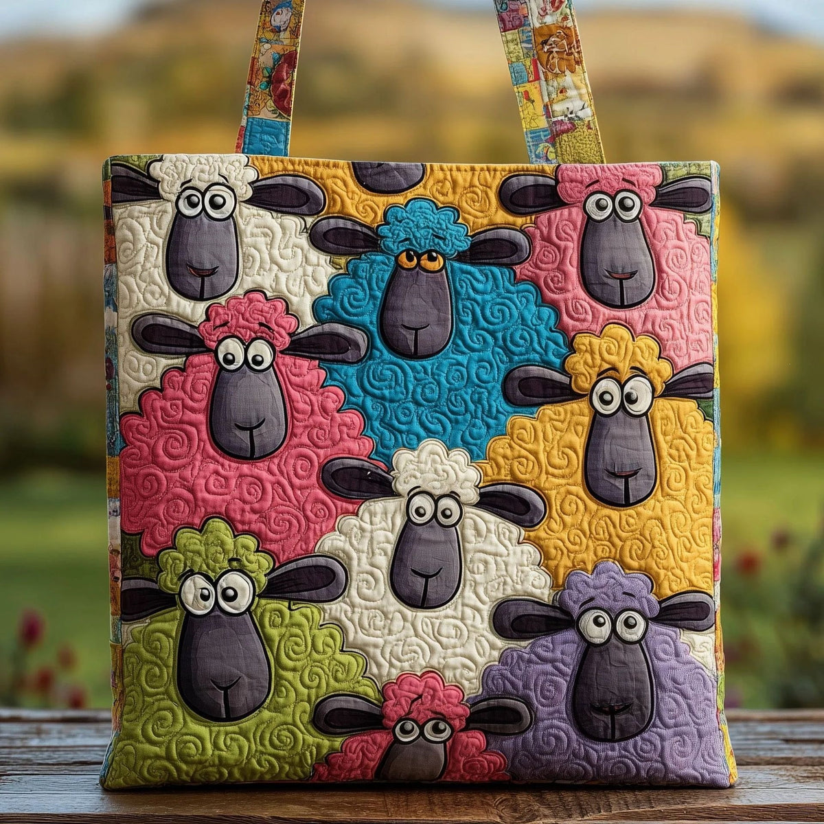 Sac à main pour femmes avec un motif en lamb-print