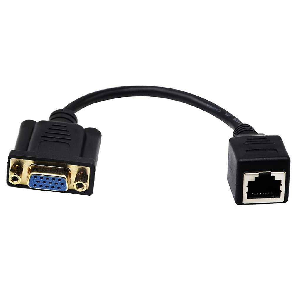 015 M VGA Transmission par câble de transfert de signal par câble réseau