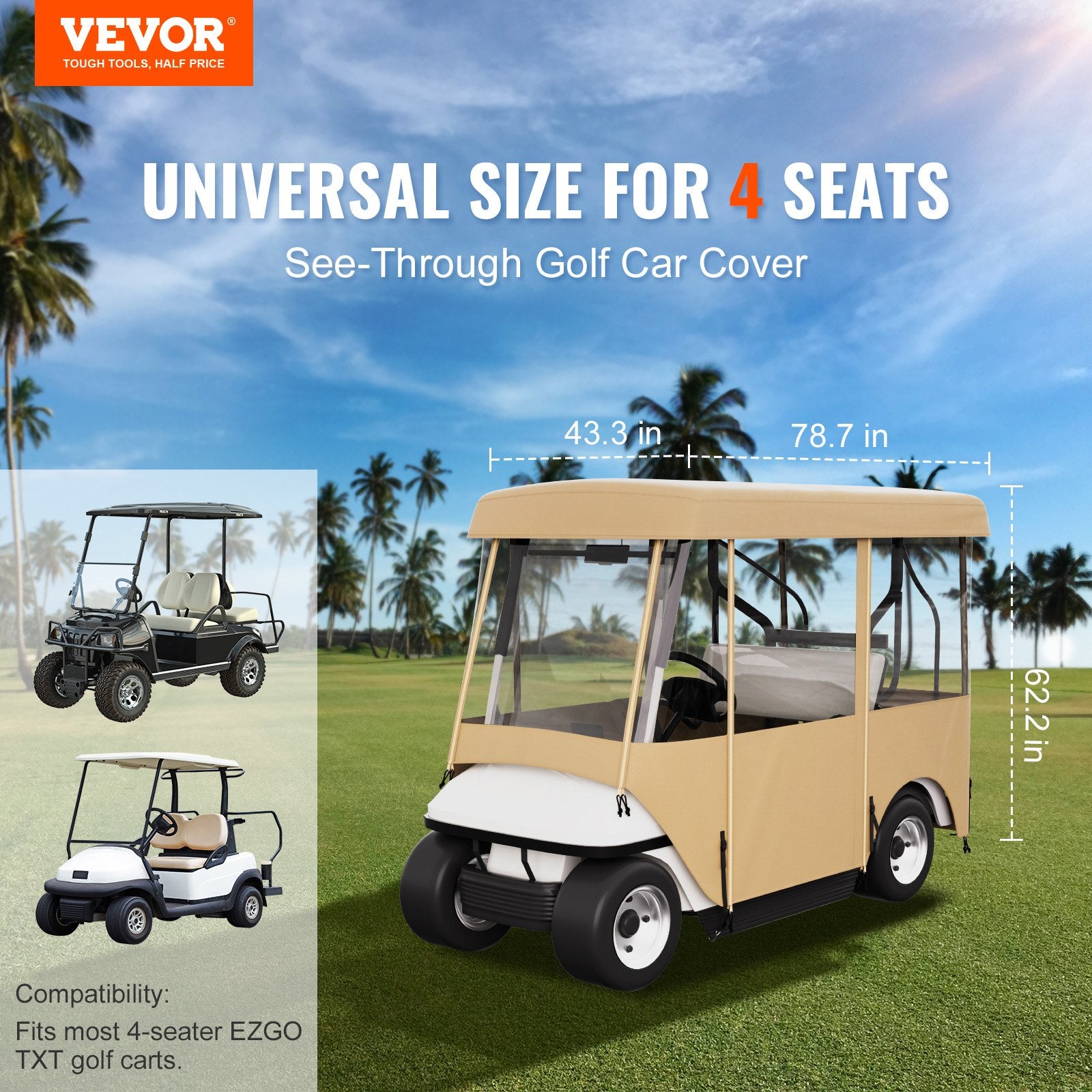 Cartouche de golf VEVOR