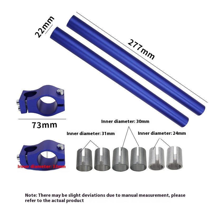 Accessoires de modification de moto Poignée séparée CNC