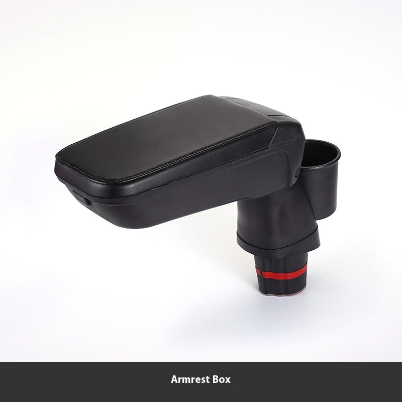 Central Armrest Box Central Control Handbrake Storage Box Modification intérieure