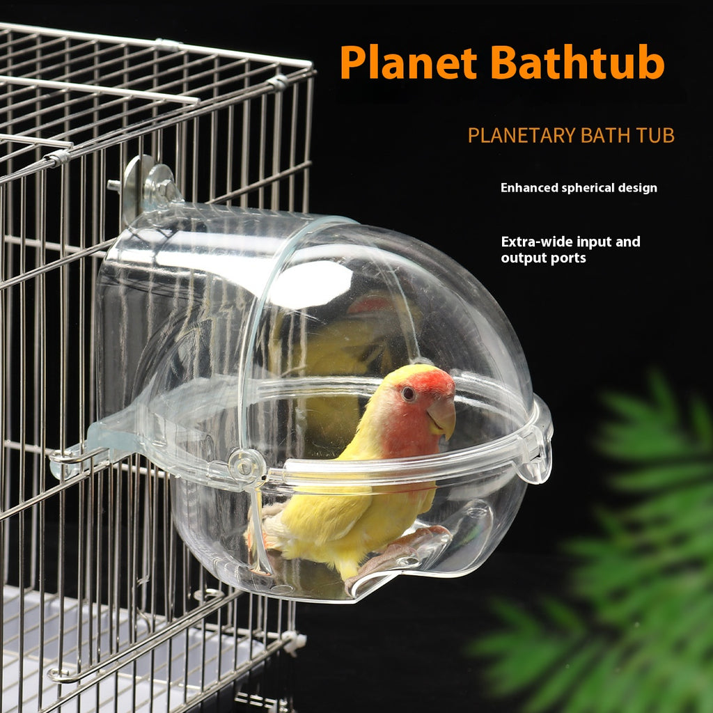 Baignoire pour perroquet pour oiseaux