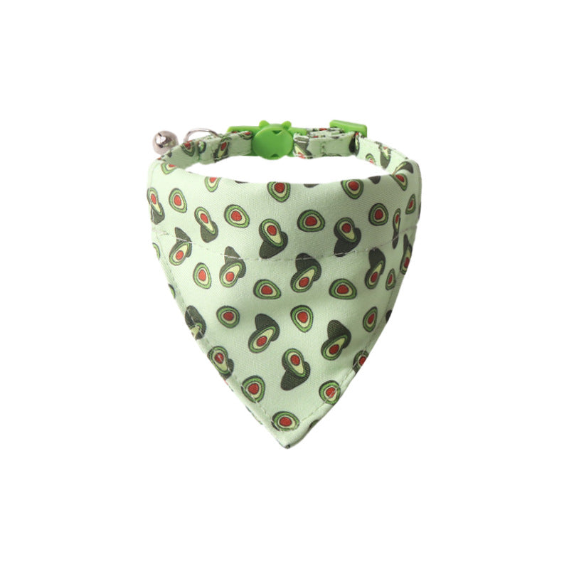 Collier animal série de fruits colorés avec Bell