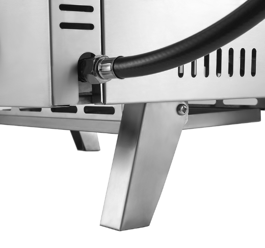 Grille extérieure portable en acier inoxydable