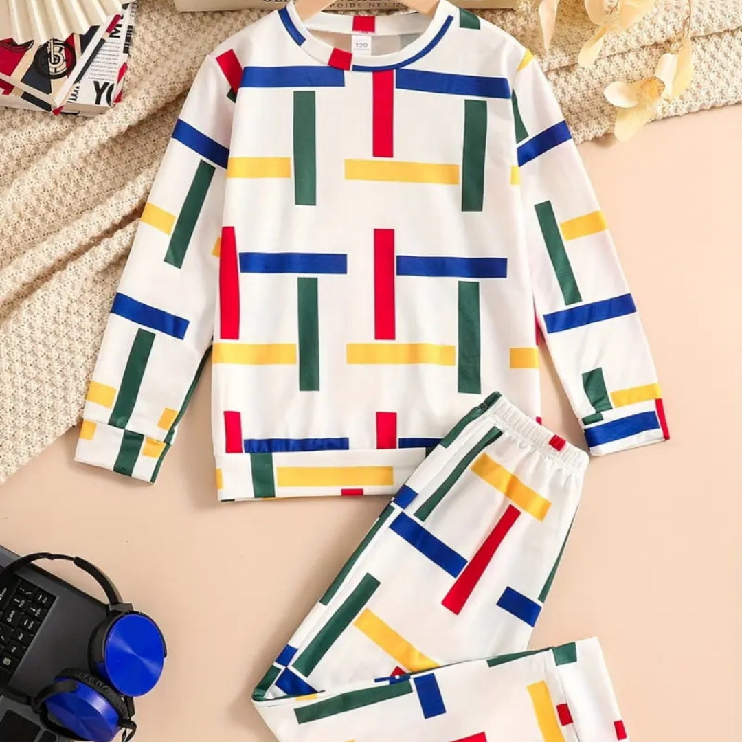 Garçons Hoodie Printemps Automne Arrivée Crew-Neck Sweatshirt