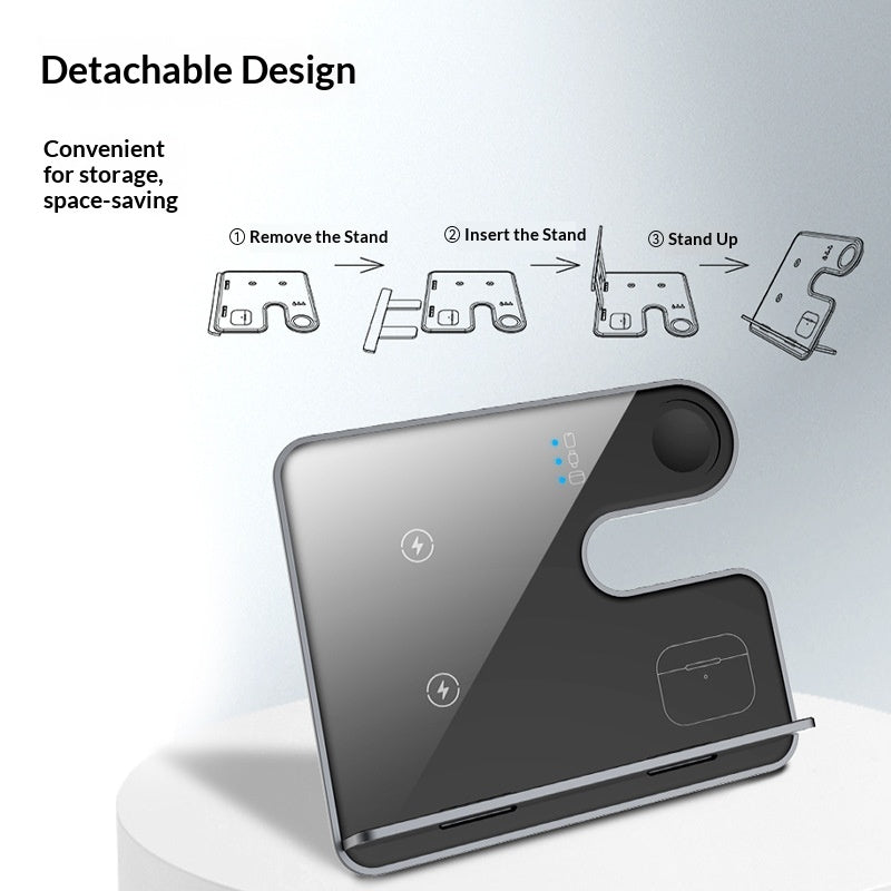 Support de charge magnétique 3-en-1 sans fil