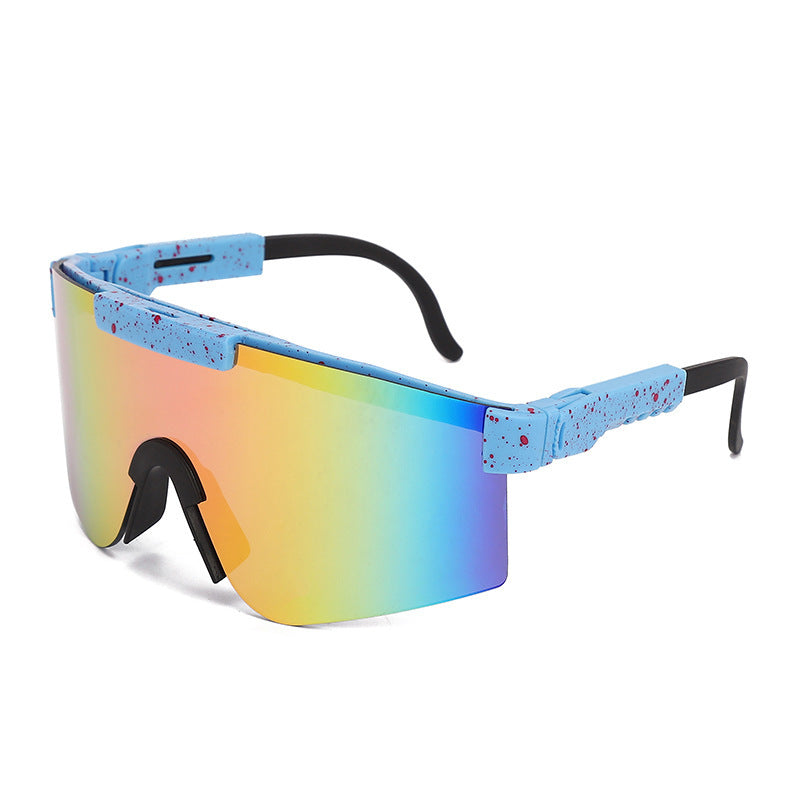 Vélo Sports de plein air Lunettes de soleil Revêtement coloré