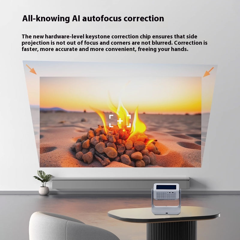 Accueil Ultra HD Smart Touch Double écran avec PTZ Home Theater