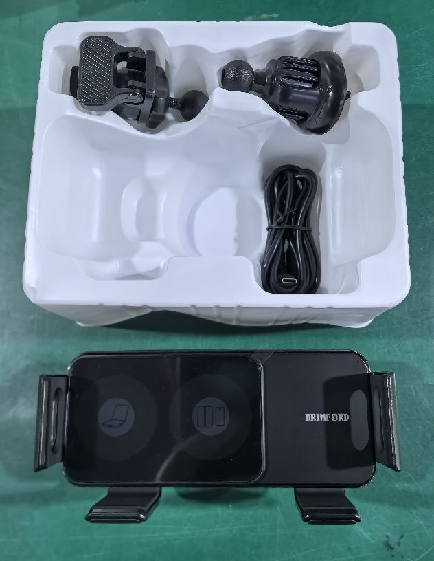 Chargeur de voiture sans fil Support de téléphone mobile