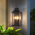 Dusk to Dawn Outdoor Wall Lantern 2 lumière